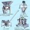 Automatische Granulat-Verpackungsmaschine Vertikale Kern-Trockenfrucht-Verpackungsmaschine